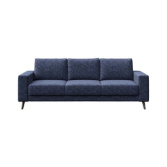 Canapea 3 locuri albastru navy textil Fynn Mesonica