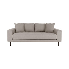 Canapea gri stone din poliester 180 cm Lido House Nordic