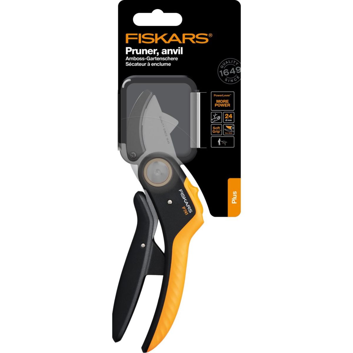 Foarfeca pas cu pas Fiskars Plus (P741)