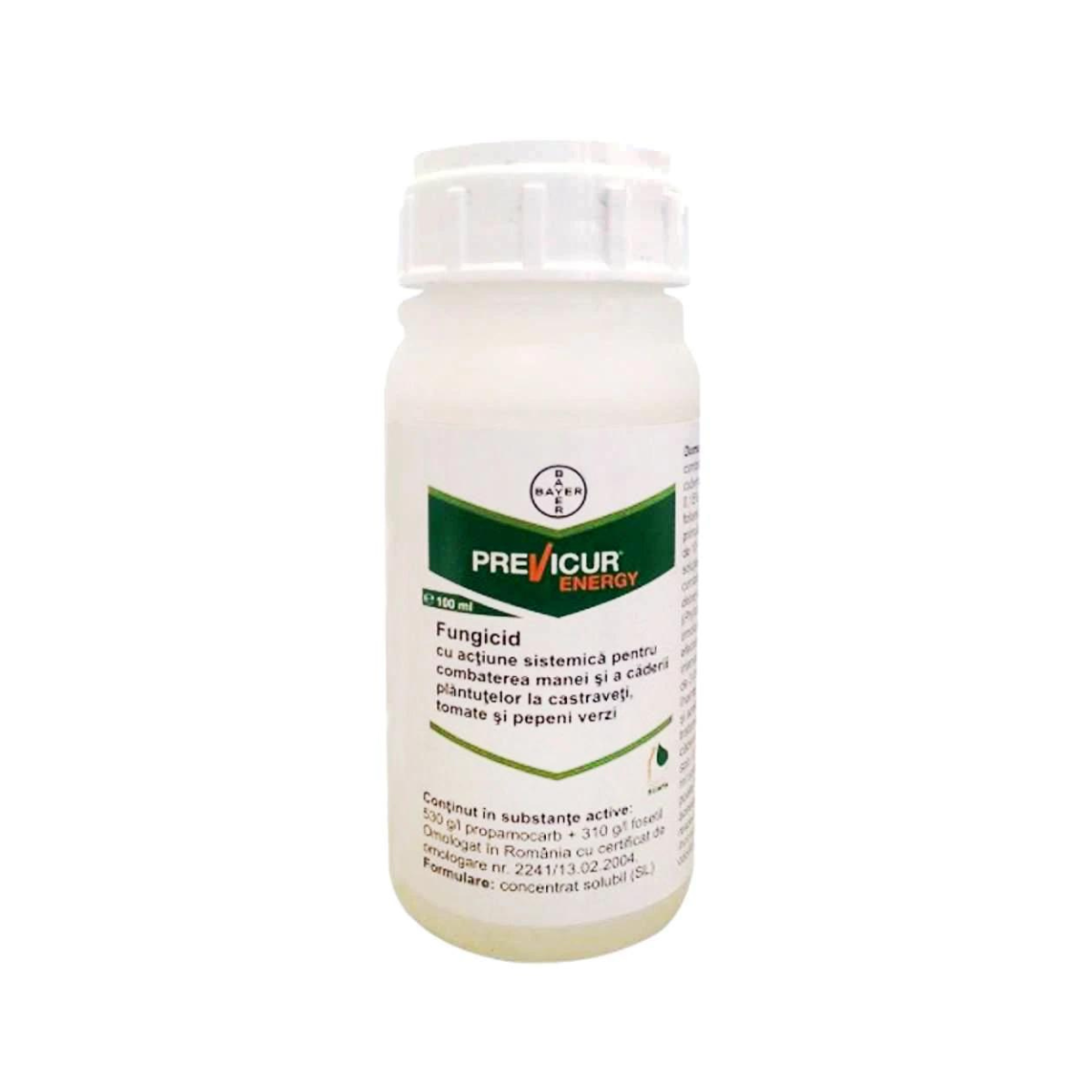 Fungicid pentru castraveti, tomate si pepeni, 100 ML, Previcur Energy, BAYER