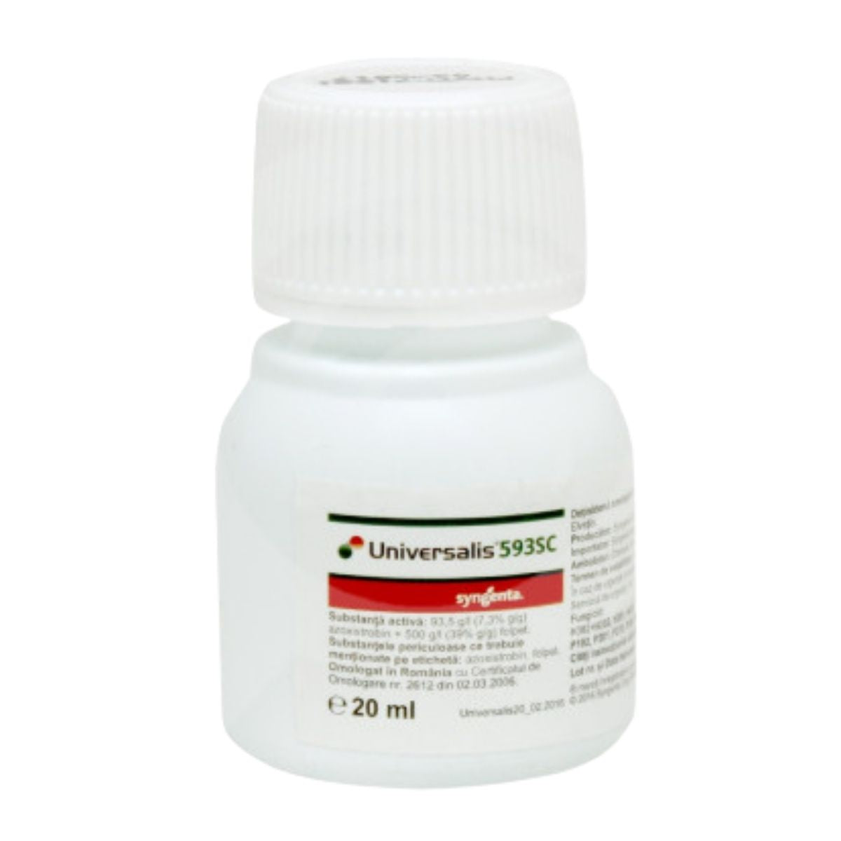 Fungicid pentru vita de vie, 20 ML, Universalis 593SC, SYNGENTA