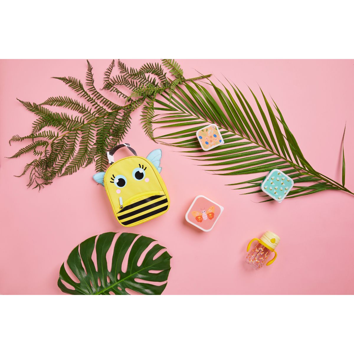 Geanta termoizolanta pentru copii 21x8x25.5 cm Sunnylife Bee