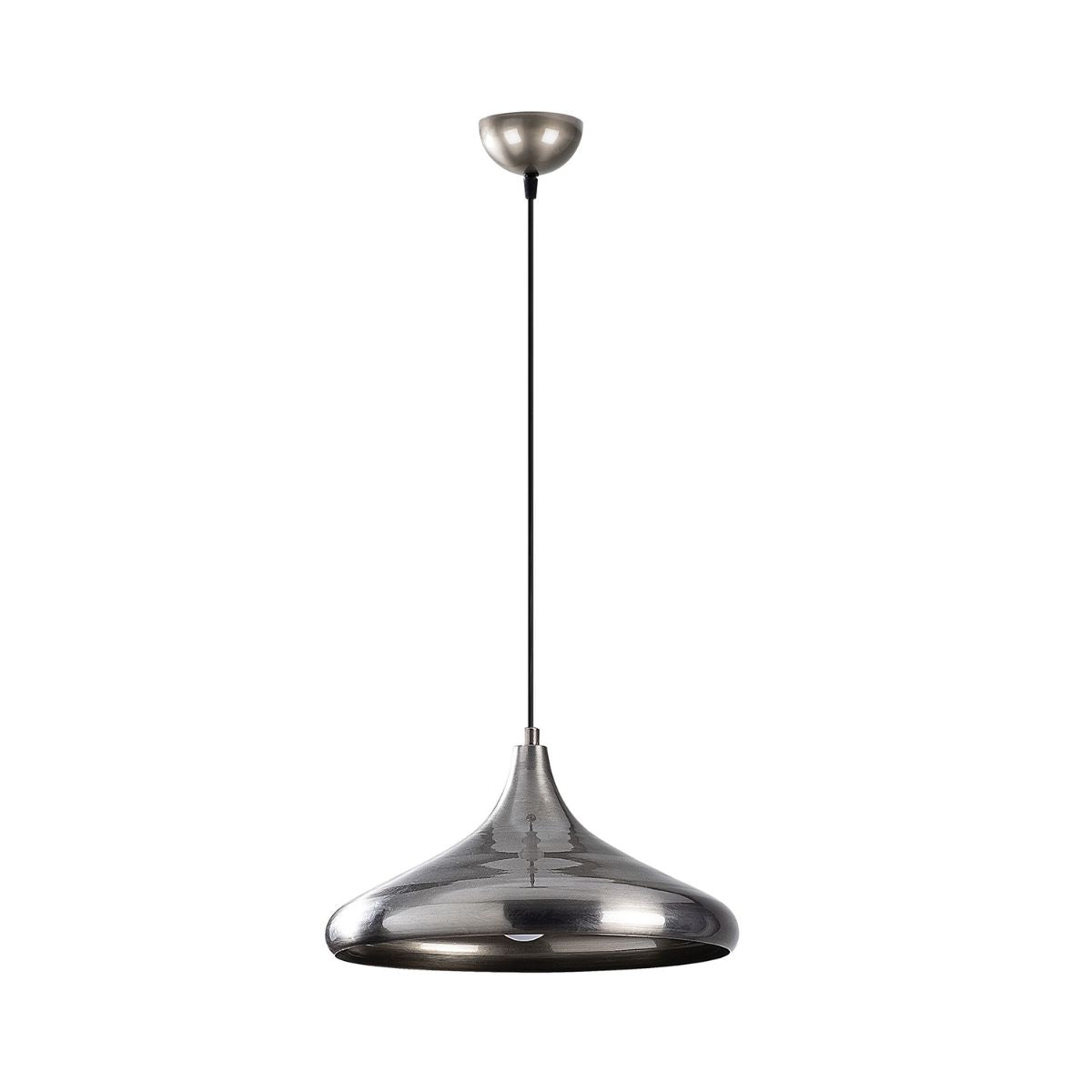 Lustra argintie din metal  Ø35 cm Berceste, 1, hectarul.ro