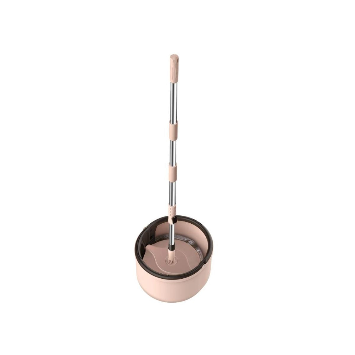 Mop rotativ si galeata, 4.50 l, +1 laveta/rezerva, Grunberg GR3125