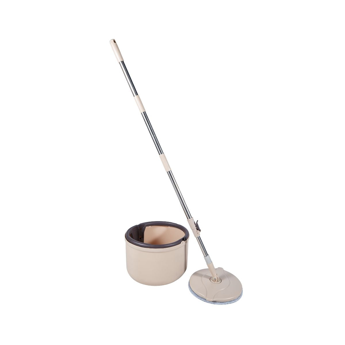 Mop rotativ si galeata, 4.50 l, +1 laveta/rezerva, Grunberg GR3125