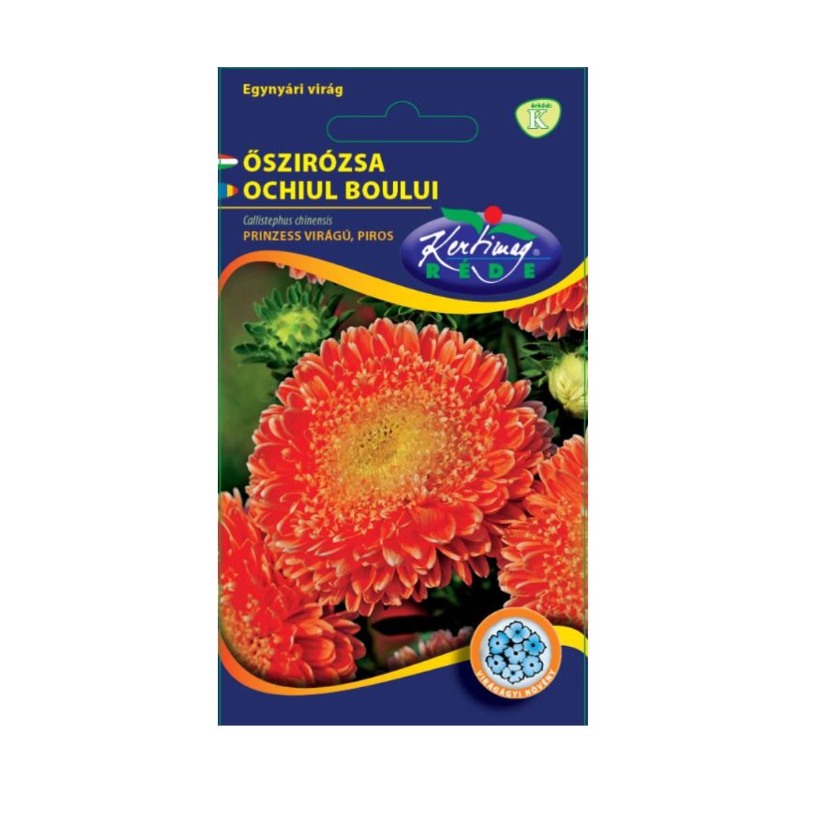 Seminte de ochiul boului PRINCESS rosu, 1 gr, KERTIMAG