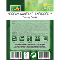 Seminte Morcov NANTAISE AMELIOREE A AMIA 4gr