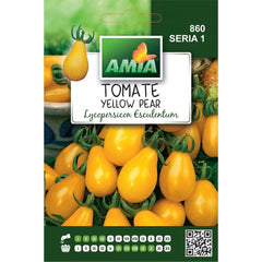 Seminte Tomate YELLOW PEAR A AMIA 0.7gr