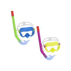 Set snorkeling ( ochelari si tub snorkel) Bestway Crusader Essential, culori mixte